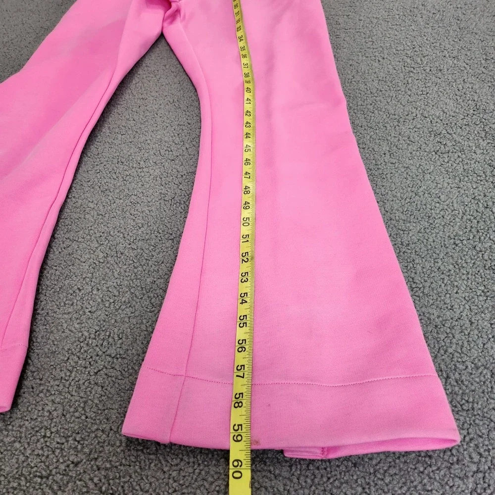 Womens Sz M Nike Nike Sportswear Tech Fleece Jumpsuit Flared Leg Pink HV4095-675